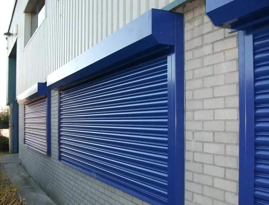 Blue hurricane shutters protect wilmington businesses - american hurricane shutters Choose the Right Partner for Protection