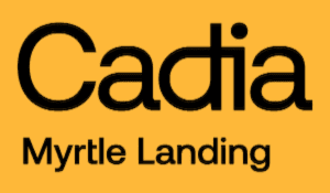 Cadia myrtle landing logo for myrtle beach hurricane shutters - american hurricane shutters Cadia Myrtle Landing: Quality hurricane shutters for Myrtle Beach homes.