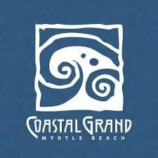 Coastal grand myrtle beach ocean wave logo - american hurricane shutters Coastal Grand Myrtle Beach logo for shopping and hurricane shutters in Myrtle Beach.