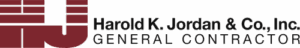 Harold K. Jordan General Contractor logo. Wilmington construction and hurricane shutters.
