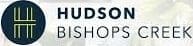 Modern Hudson Bishops Creek logo, teal circle, gold H emblem.