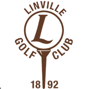 Linville golf club vintage logo 1892 - american hurricane shutters Linville Golf Club vintage logo, established 1892.