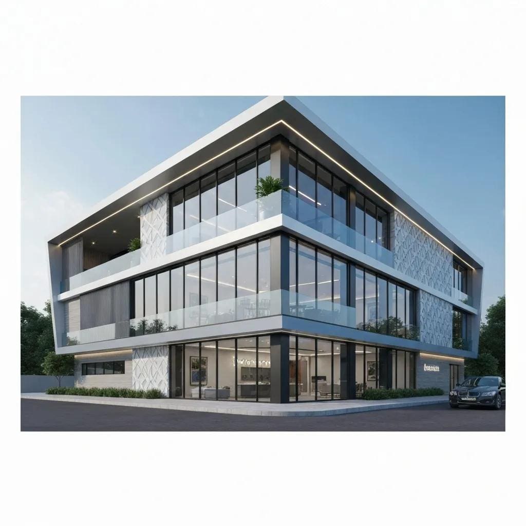 Coastal home with accordion shutters demonstrating hurricane protection features