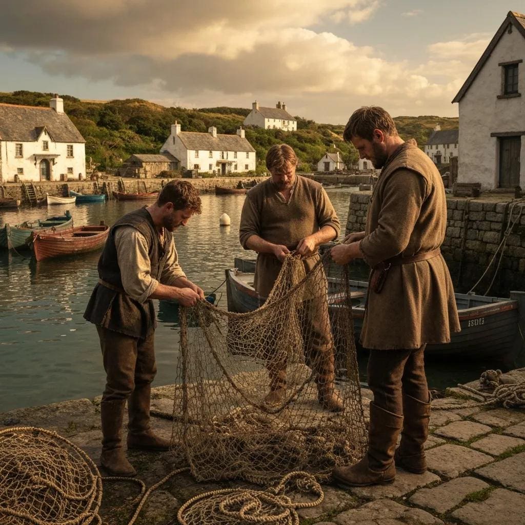 Coastal home with roll down hurricane shutters partially deployed, highlighting storm protection features