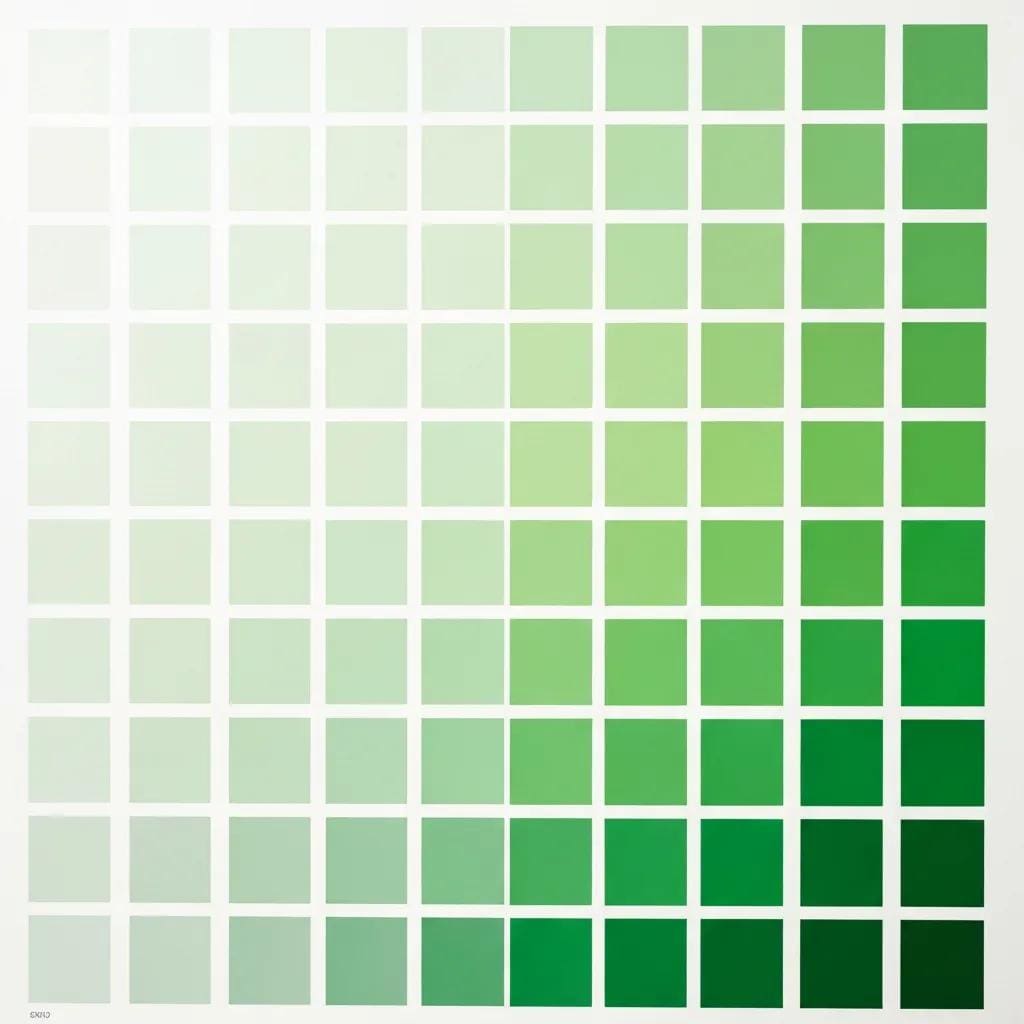 Shutter color swatches arranged to show options that pair well with coastal home exteriors