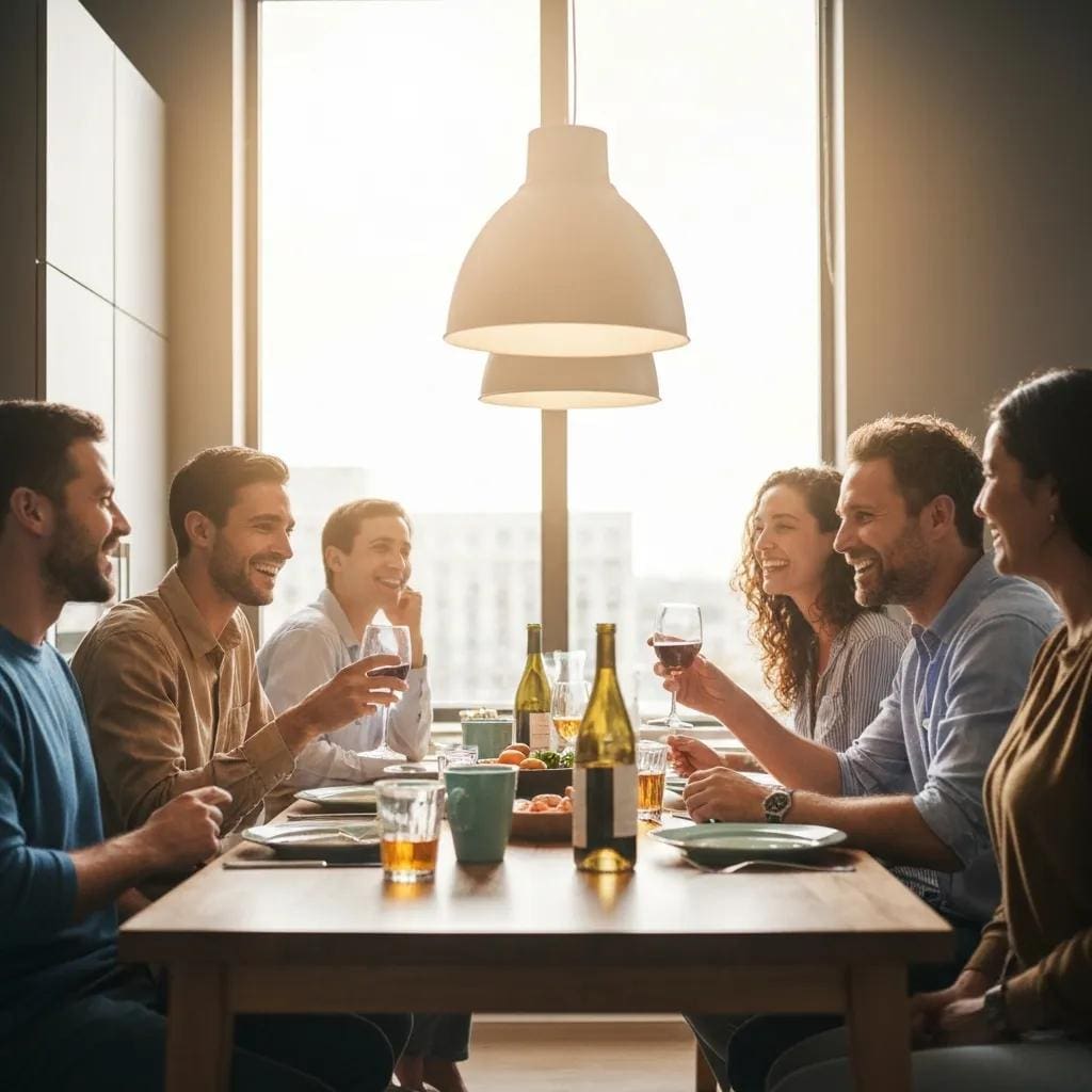 Homeowner using a digital cost calculator to estimate roll down shutter costs