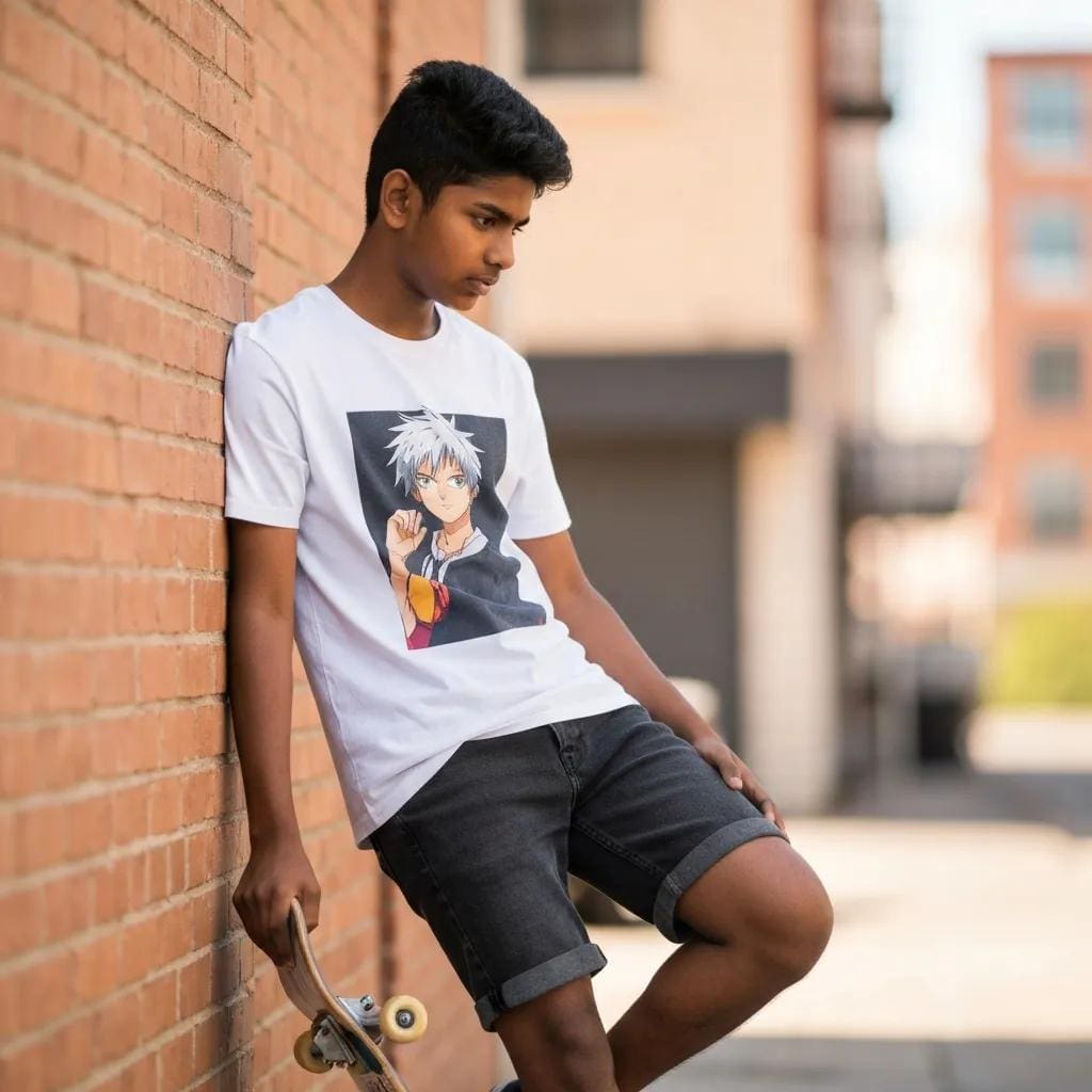 Installer measuring for accordion shutter installation at a residential property