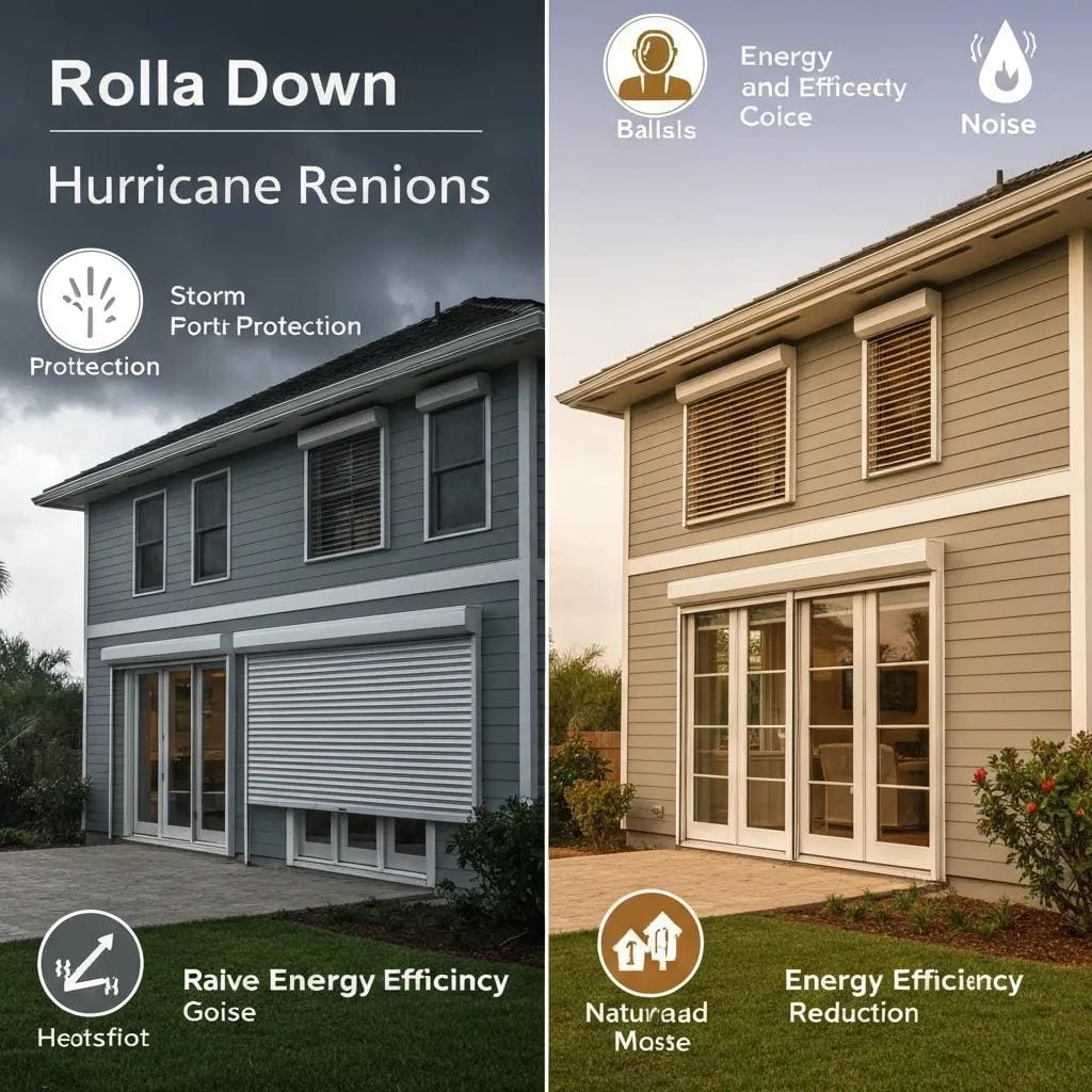 Benefits of roll‑down shutters — storm protection, energy savings, and quieter interiors